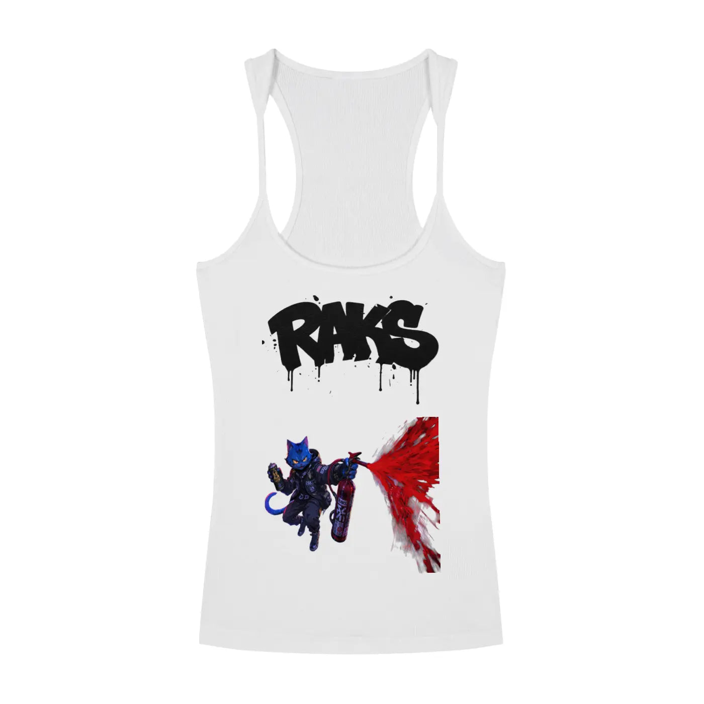 Slim Fit Ribbed Racerback Tank Top ODMPOD