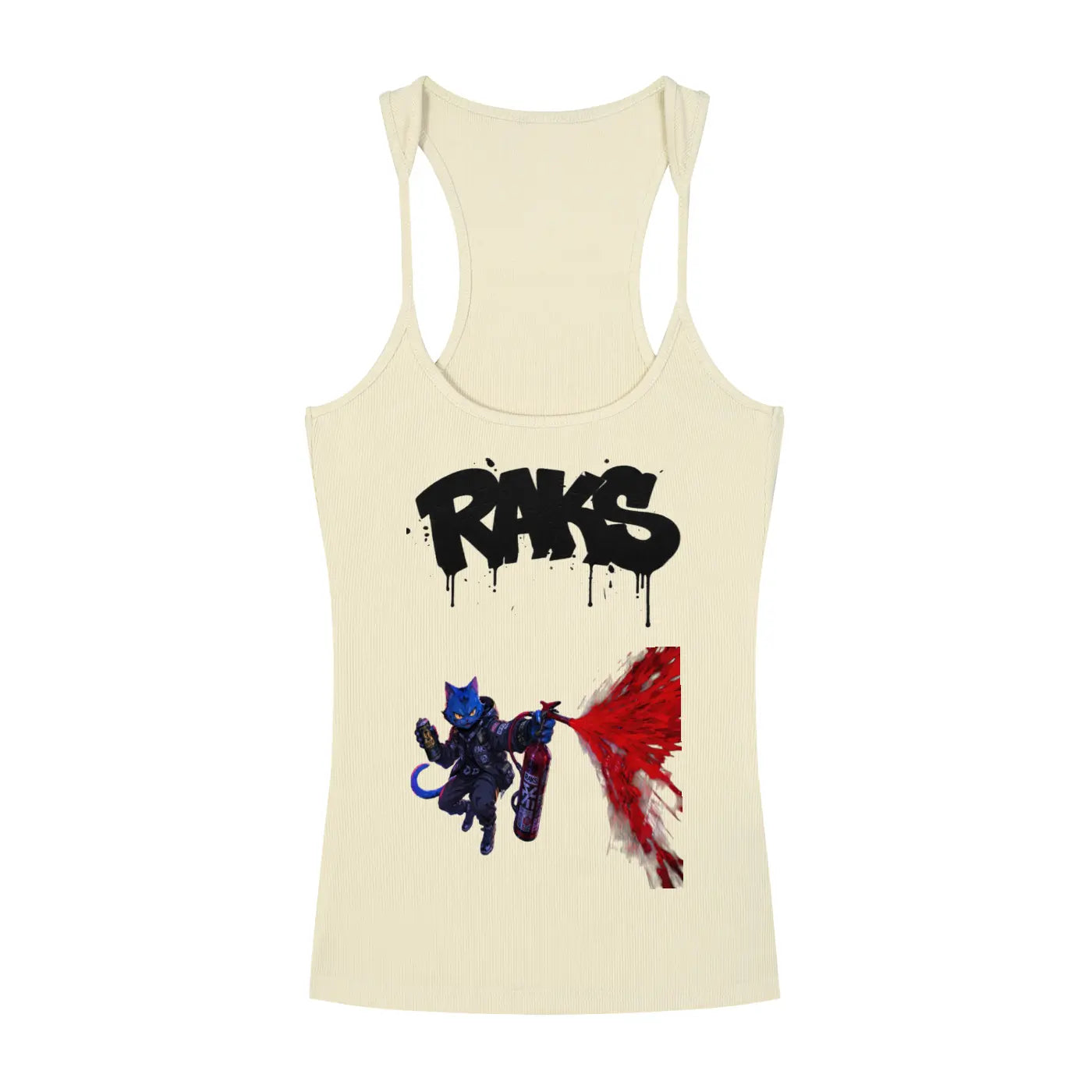 Slim Fit Ribbed Racerback Tank Top ODMPOD